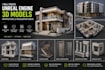 create unreal engine 3d architectural models and visualization assets