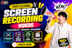 processionally screen record and edit your video