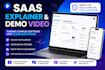 create saas explainer video saas demo video software demo app walkthrough