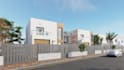 render 3d residential house facade,villa external remodel,home cgi visualization