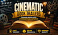 create cinematic book trailer book teaser book video