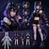 create custom vrchat avatar, anime character and optimized 3d model