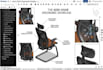 create ergonomic 3d cad design, and human factor concepts, workspace design