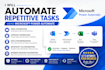 automate repetitive tasks using microsoft power automate