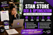 do stan store SEO stan store optimization stan store marketing