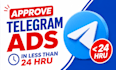 fix telegram ads, telegram ads error, telegram ads destination, channel and bot
