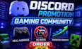 do discord server promotion, rust, apex,minecraft promotion, discord advertising