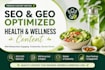write SEO and GEO optimized health and wellness content