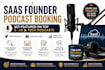 book saas founder podcast interviews through personalized outreach