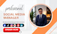be your professional social media manager