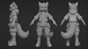 create 3d character model, stylized game character in blender, vrchat avatar