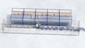create 3d industrial animation conveyor system animation warehouse automated asr
