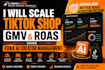 scale tiktok shop gmv and roas using euka ai creator management