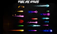create pixel art spell animation, magic vfx, sprite sheet, rpg game effects