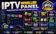 setup reseller panel with test and credits, strong8k, dream4k, lion ott, mega ot