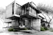 digitally sketch architecture and urban illustration