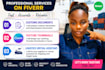 do import and export documents, and shipping documents as a freelancer