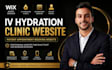 build wix iv hydration clinic website wix patient website wix healthcare website