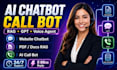 build a custom ai chatbot, rag bot or ai call bot