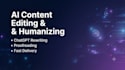 be your professional content writer,proofreader and editing