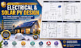 prepare electrical single line diagram, panel schedule, lighting layout fast