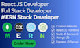 develop react js, full stack, mern stack, custom website