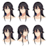 draw character sheet in anime style