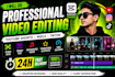 edit professional youtube shorts, reels and capcut videos