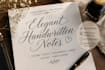 write personalized handwritten notes, letters, quotes