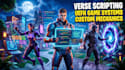 create custom fortnite verse scripting and advanced uefn gameplay mechanics