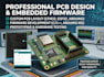 design stm32 esp32 arduino pcb and embedded firmware