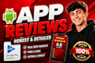 do mobile app install, app rating review, ios android app download