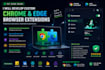 develop custom chrome and edge browser extensions