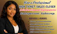 be your b2b sdr sales representative appointment setter outbound sales closer