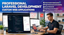 develop a professional laravel web application
