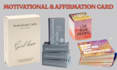 design printable custom motivational card affirmation card card box packaging