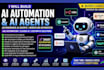 build claude ai agents, automation, website redesign and code fixes