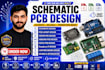 design schematic, layout pcb for esp32, stm32, nrf52, raspberry pi, cm4 and cm5