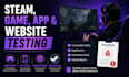 playtest game do mobile pc app testing website testing ios game multiplayer test