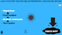 design a professional healthcare resume
