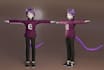 create a custom VR chat avatar with full unity setup retexture avatar character
