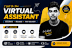 be your virtual assistant for data entry,copy paste
