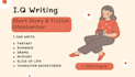ghostwrite stories and creative fiction for you