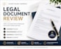 review and proofread contracts and legal documents