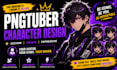 design digital pngtuber png tuber