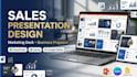 create sales presentation design marketing deck business proposal powerpoint
