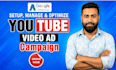 run a targeted youtube video ads campaign using google ads