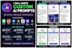 write custom ai prompts