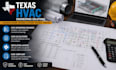provide texas hvac engineering drawings load calculations ventilation layouts