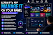 teach you iptv app with ability to manage it on your panel